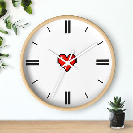 Elegant Customizable Wooden Wall Clock for Upscale Interiors