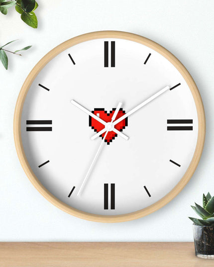 Elegant Customizable Wooden Wall Clock for Upscale Interiors