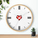 Valentine Elite Timepiece: Personalized Maison d'Elite Business Wall Clock