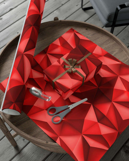 Eco-Friendly Elegance: Luxe Christmas Gift Wrap Set in Matte & Satin