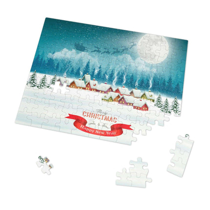 Holiday Joy Puzzle Collection - Perfect Family Activity for Christmas Fun