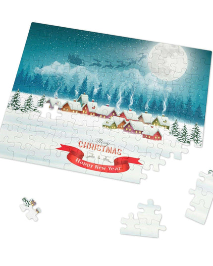 Holiday Joy Puzzle Collection - Perfect Family Activity for Christmas Fun