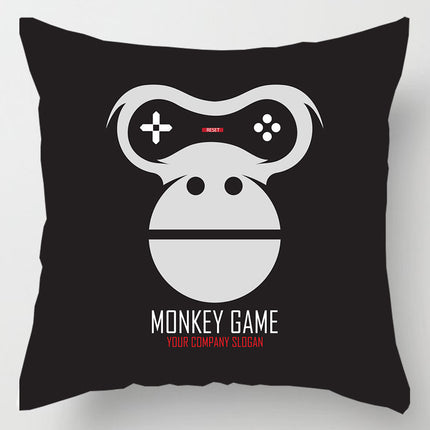 Gamepad Button Printing Car Cushion Cover