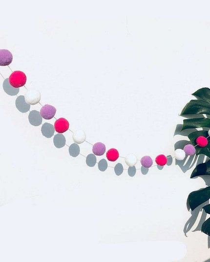 Scandinavian Luxe Cotton Thread Hair Ball Pendant Light