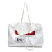 Valentine Love Text Voyageur Weekender Tote Bag - Exclusively Yours for Stylish Escapes