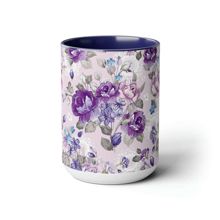 Elegant Duo: Maison Two-Tone Ceramic Coffee Cups