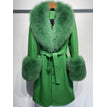 Green Fox Fur / S
