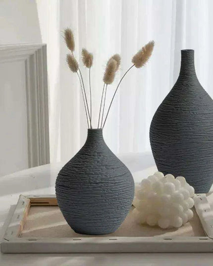 Ceramic Vase Set: Nordic Elegance for Timeless Home Decor and Gifting