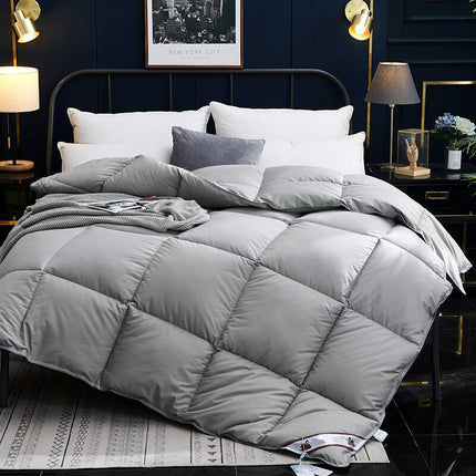 Peekaboo Studio Thickened Velvet Goose Down Quilt - 100% Cotton, Luxur