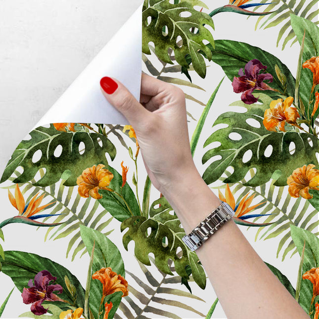 Peekaboo Studio Self-Adhesive Roll Wallpaper - Easy Application, Remov