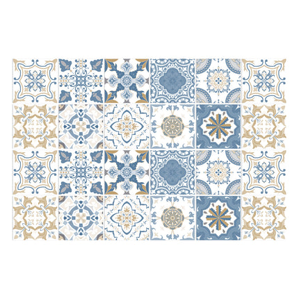 Peekaboo Studio 3D Self-Adhesive Art Tile Wall Sticker - Waterproof &