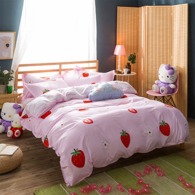 Peekaboo Studio Bed Linen Set - Soft Cotton, Easy Care Quilt Cover