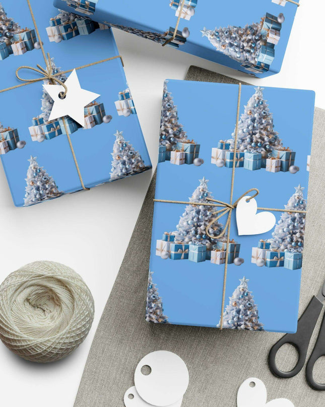 Sustainable Luxury Gift Wrapping Paper: Customizable, USA-Made in Various Sizes