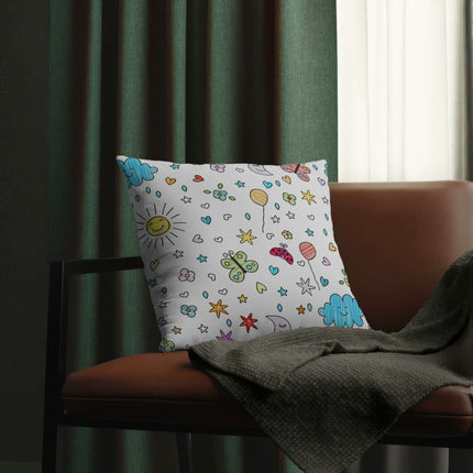 Chic Waterproof Floral Throw Pillows for Stylish Outdoor Living