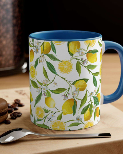 Sunrise Serenity 11oz Ceramic Coffee Mug with Kireiina Accent