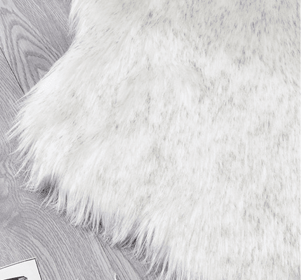 Luxurious Nordic Plum Blossom Plush Area Rug - Versatile Soft Carpet