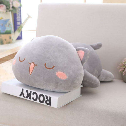 Purrfect Plush Cat Cuddle Cushion - Adorable Softness for Feline Fans