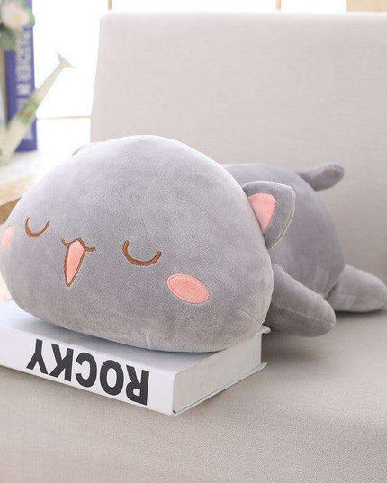 Purrfect Plush Cat Cuddle Cushion - Adorable Softness for Feline Fans
