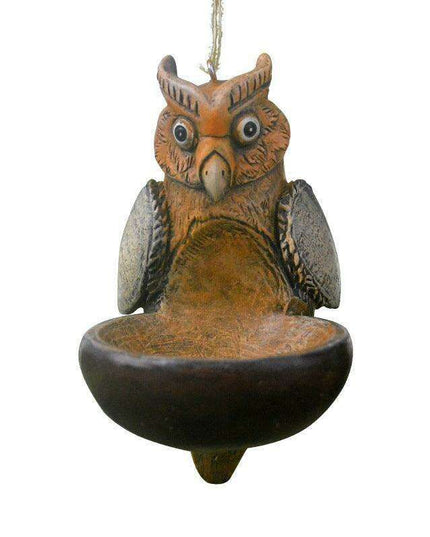 Whimsical Garden Companions: Owl and Frog Resin Statues for Outdoor Charm