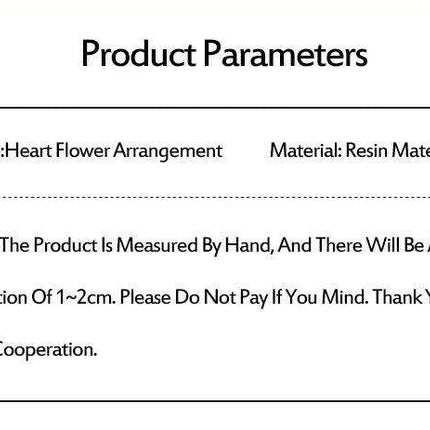 Anatomical Heart Artistry Resin Vase - Unique Home Accent Decor