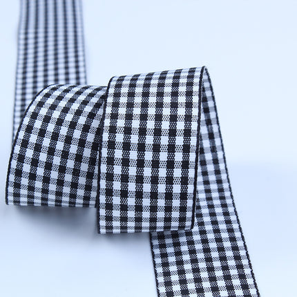 Peekaboo Studio Scottish Houndstooth Ribbon - Handmade, DIY Crafting