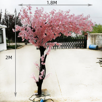 Peekaboo Studio Artificial Cherry Tree - Realistic Faux Plant Decorati