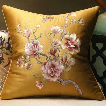 45x45/50x35cm Chinese Traditional Embroidered Bird Cushion Cover..