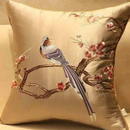 45x45/50x35cm Chinese Traditional Embroidered Bird Cushion Cover..