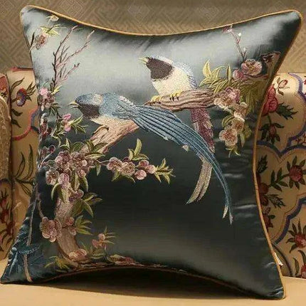 45x45/50x35cm Chinese Traditional Embroidered Bird Cushion Cover..