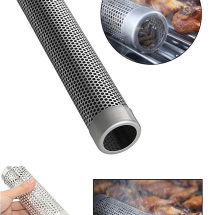 Peekaboo Studio Stainless Steel Barbecue Tray Holder - Durable & Heat-