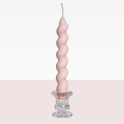 European Style Retro Wedding Long Pole Glass Candle Holder