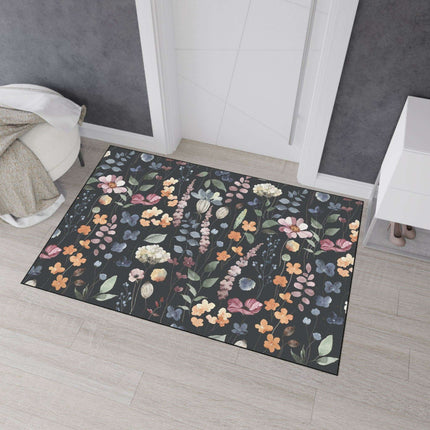 Timeless Elegance Floral Area Rug with Superior Grip - Refined Charm