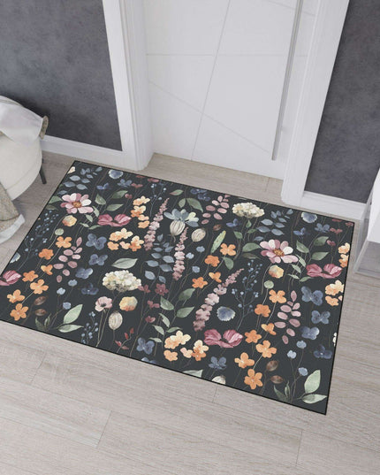 Timeless Elegance Floral Area Rug with Superior Grip - Refined Charm