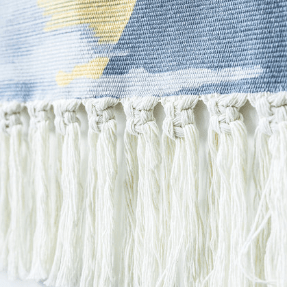 Boho Chic Geometric Tassel Wall Art - Stylish Home Accent Decor