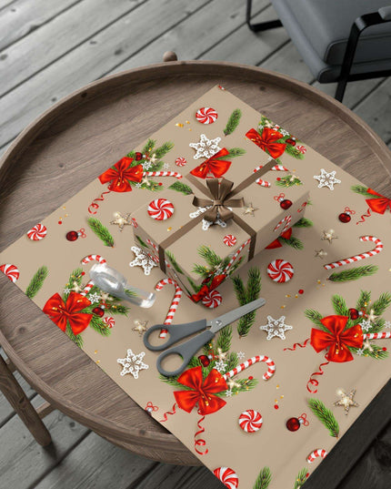 Elegant Custom 3D Holiday Gift Wrap Collection - Artisan-Made in the USA