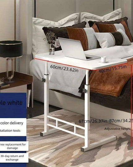 Versatile Height-Adjustable Rolling Workspace Desk with Storage for Home, Office, and Outdoor Use