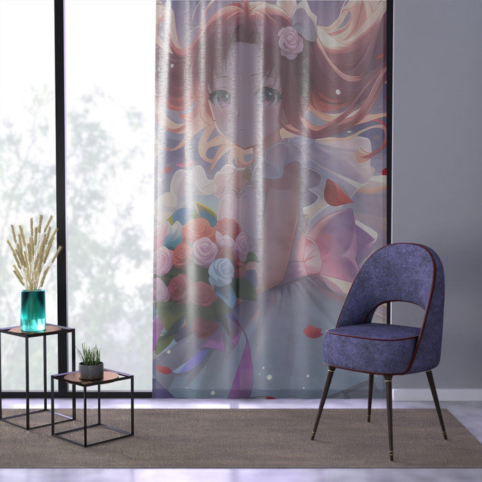 Anime-Inspired Customizable Blackout Window Curtains - 50" x 84"