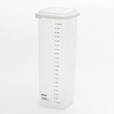 Peekaboo Studio Square Transparent Cans – Sealed Storage for Cereal &