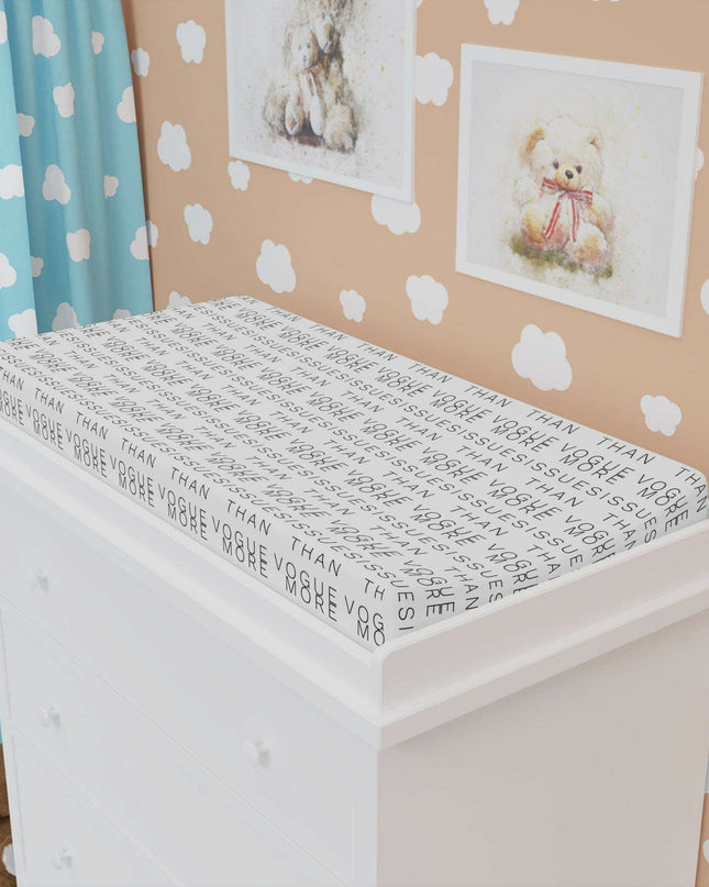 Personalized Luxury Baby Changing Pad Cover: Tailored Elegance for Modern Parents