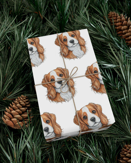 Elegant Puppy-Inspired Gift Wrap Set - Elevate Your Gifting Experience