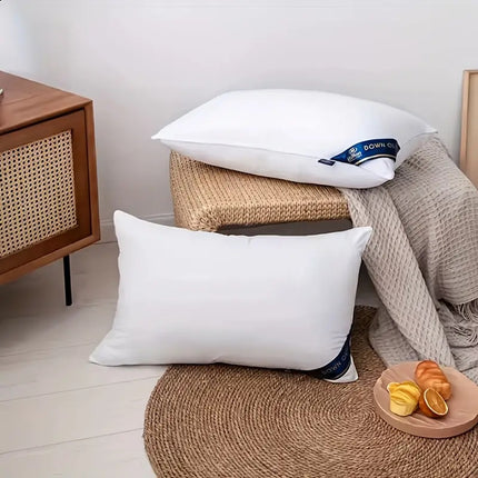Peekaboo Studio 2-Pack Blue Bed Pillows - Hypoallergenic & Soft Suppor
