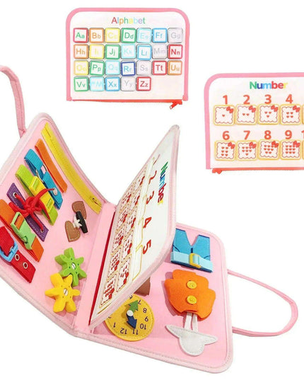 Wonderland Montessori Parish Toys Interactive Cloth Storybook - Inspiring Educational Adventure