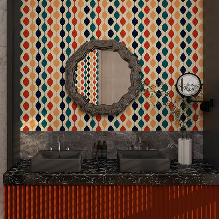Waterproof And proof Self-adhesive Wallpaper For Living Room And Bedro