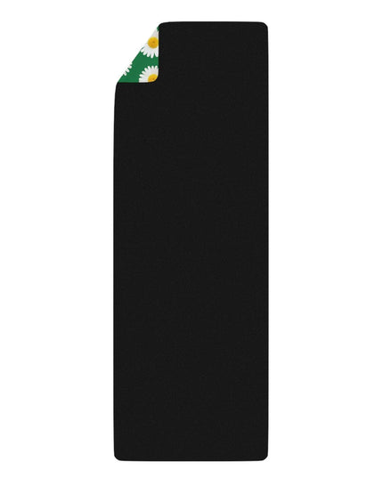 Elegant Daisy Floral Premium Yoga Mat for Stylish Practitioners