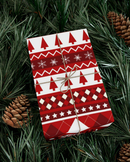 Elegant Customizable Christmas Gift Wrap - Premium Matte & Satin Finishes Made in the USA