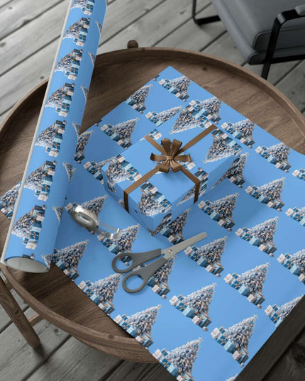 Sustainable Luxury Gift Wrapping Paper: Customizable, USA-Made in Various Sizes