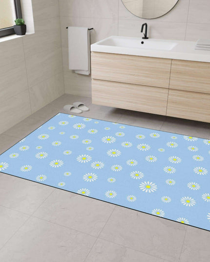 Elegant Essence: Premium Polyester Floor Mat - Stylish Sophistication