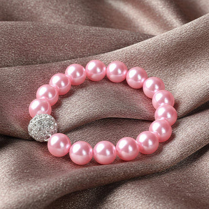 Curtain Tie Rope Strap ABS Pearl Magnet Curtain Buckle