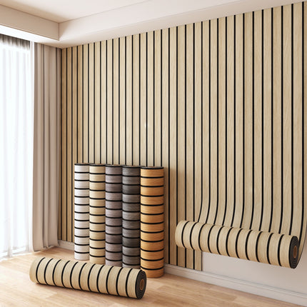 Peekaboo Studio Wood Grain Self-Adhesive Wallpaper - Waterproof & Mois