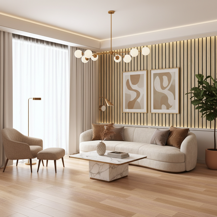 Peekaboo Studio Wood Grain Self-Adhesive Wallpaper - Waterproof & Mois